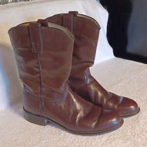 Texas American made boots men's size 9 M Brown leather boots